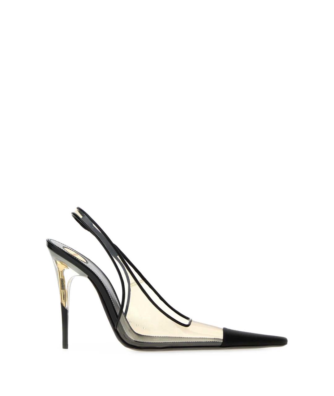 SAINT LAURENT Мульти синтетические туфли, фото 3