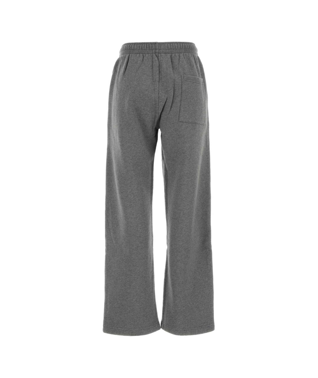 SPORTY AND RICH Серые хлопковые спортивные брюки и шорты, фото 2