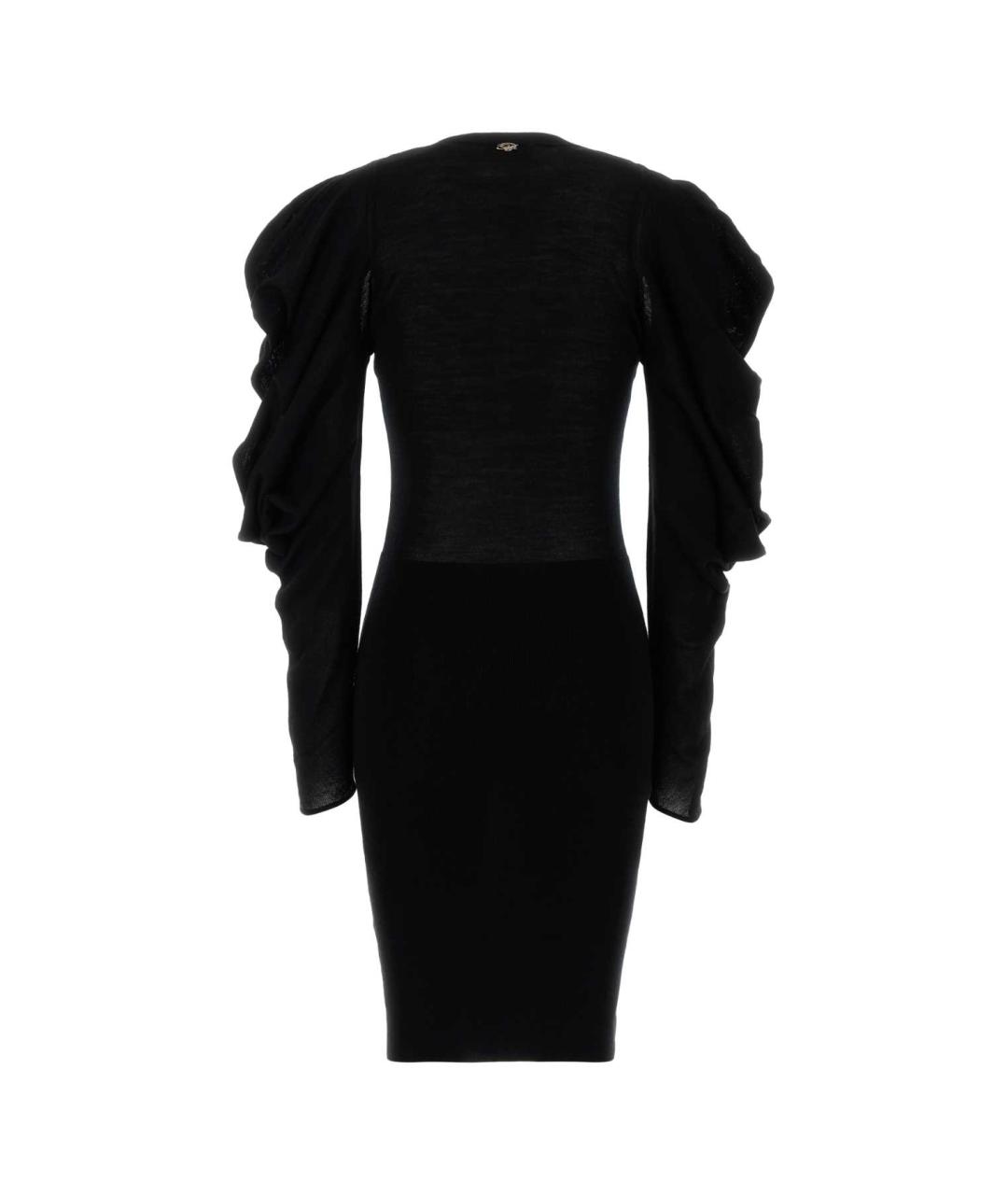 BLUMARINE Черное шерстяное платье, фото 2
