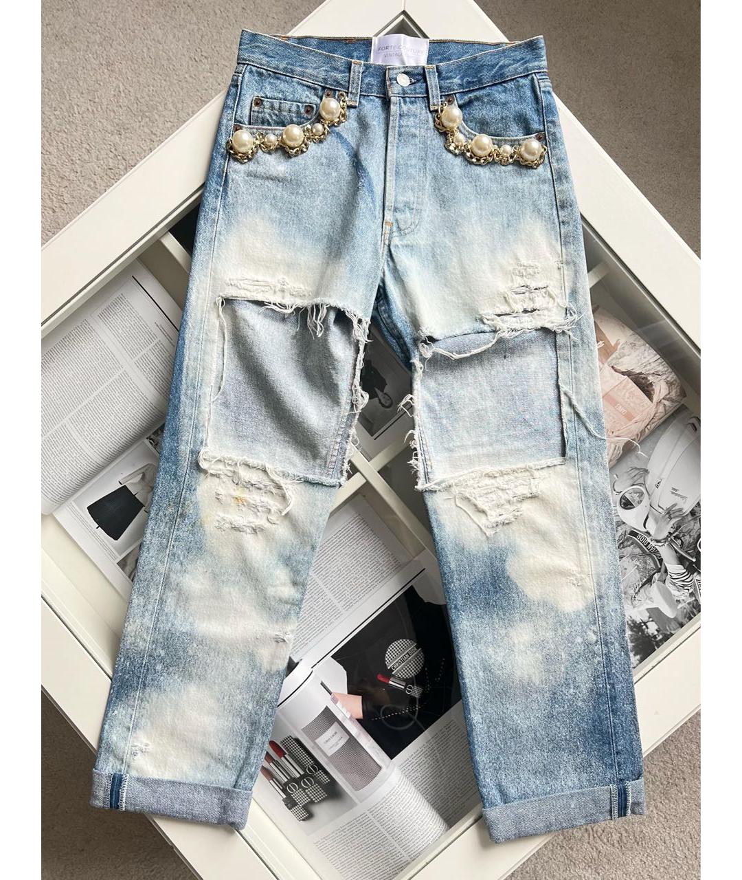 FORTE COUTURE Прямые джинсы, фото 9