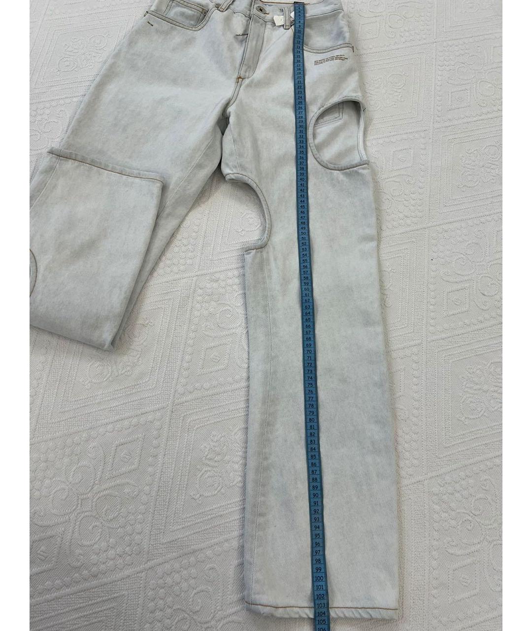 OFF-WHITE Джинсы клеш, фото 5