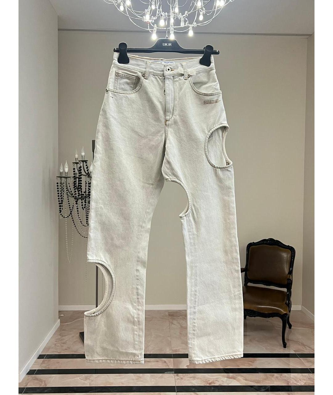 OFF-WHITE Джинсы клеш, фото 9
