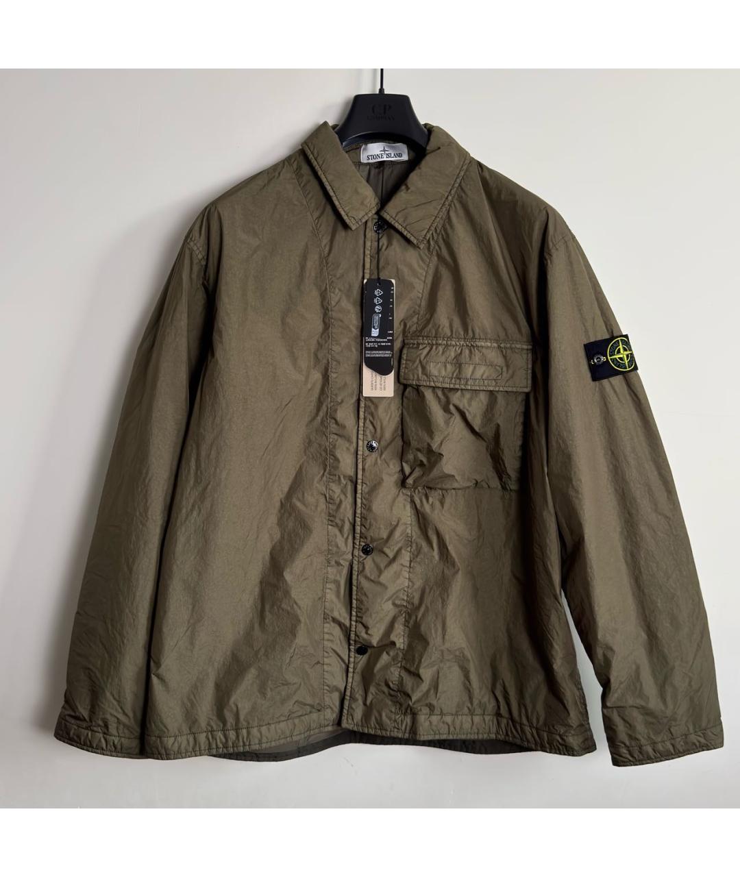 STONE ISLAND Зеленая куртка, фото 9