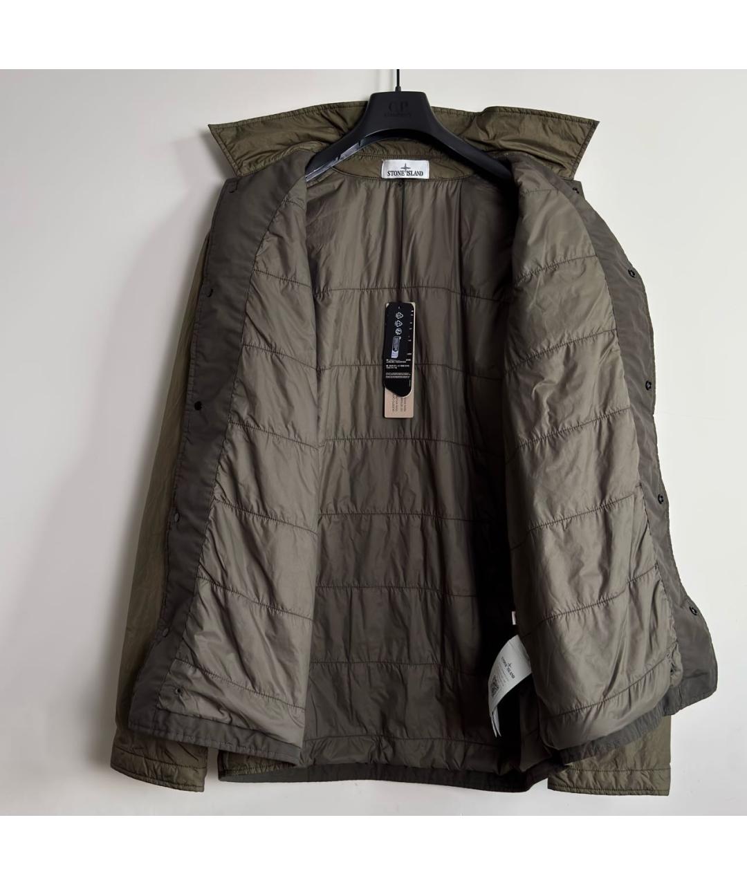 STONE ISLAND Зеленая куртка, фото 3