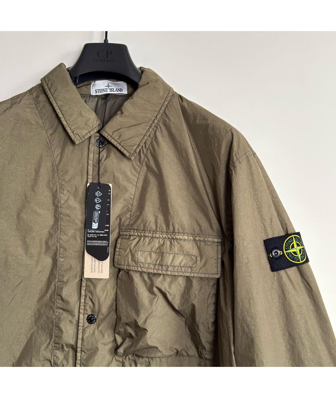 STONE ISLAND Зеленая куртка, фото 2