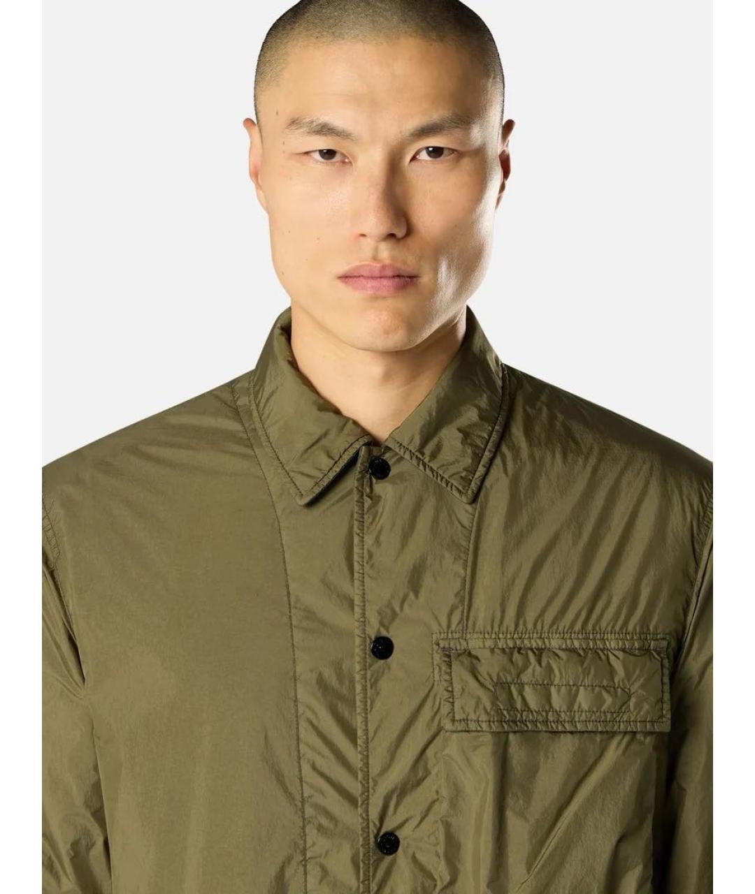 STONE ISLAND Зеленая куртка, фото 8