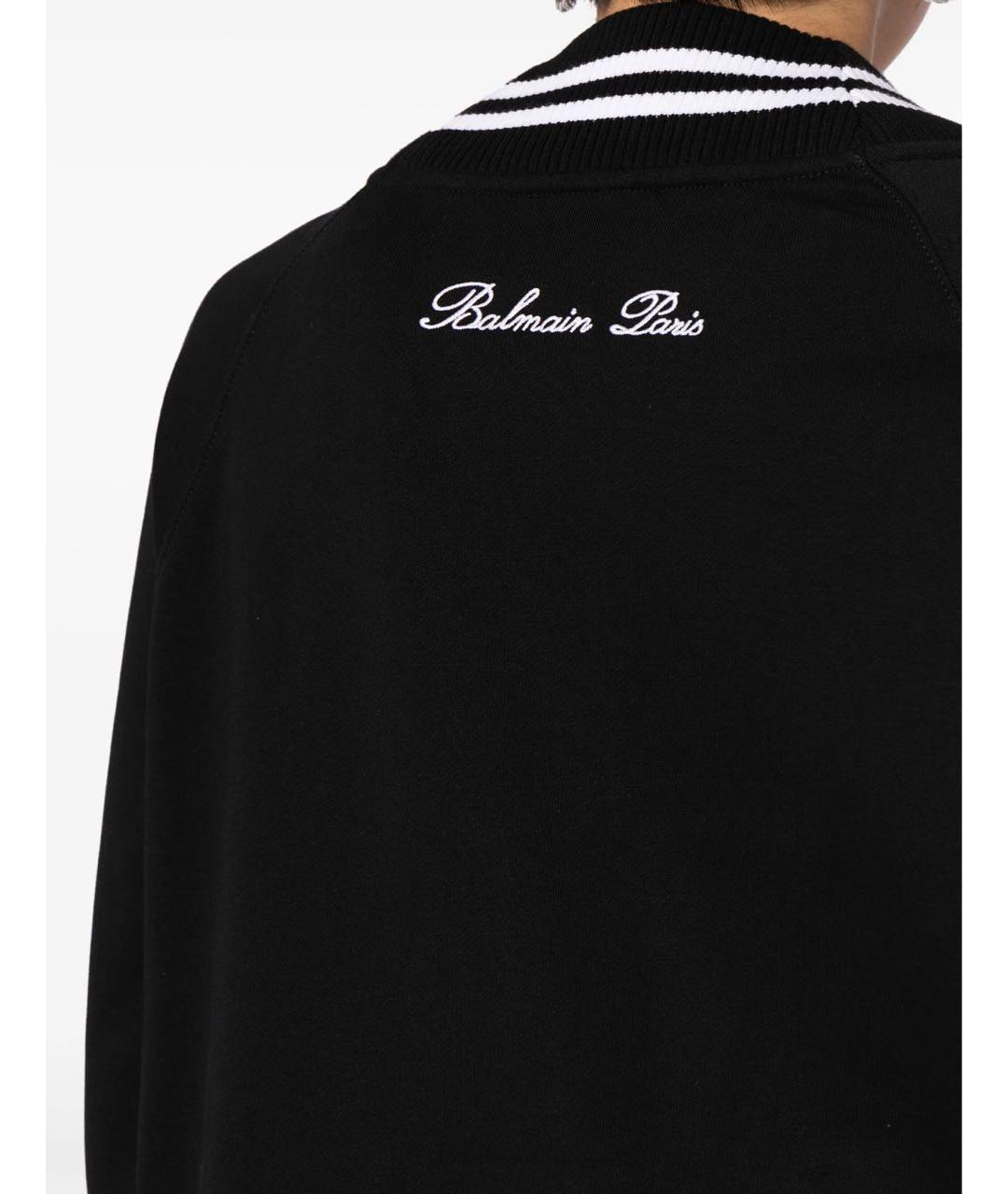 BALMAIN Черный кардиган, фото 4
