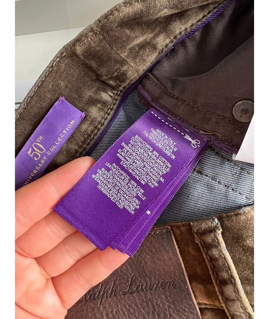 RALPH LAUREN Прямые брюки, фото 8