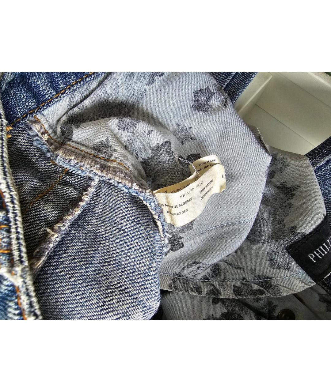 PHILIPP PLEIN Прямые джинсы, фото 7