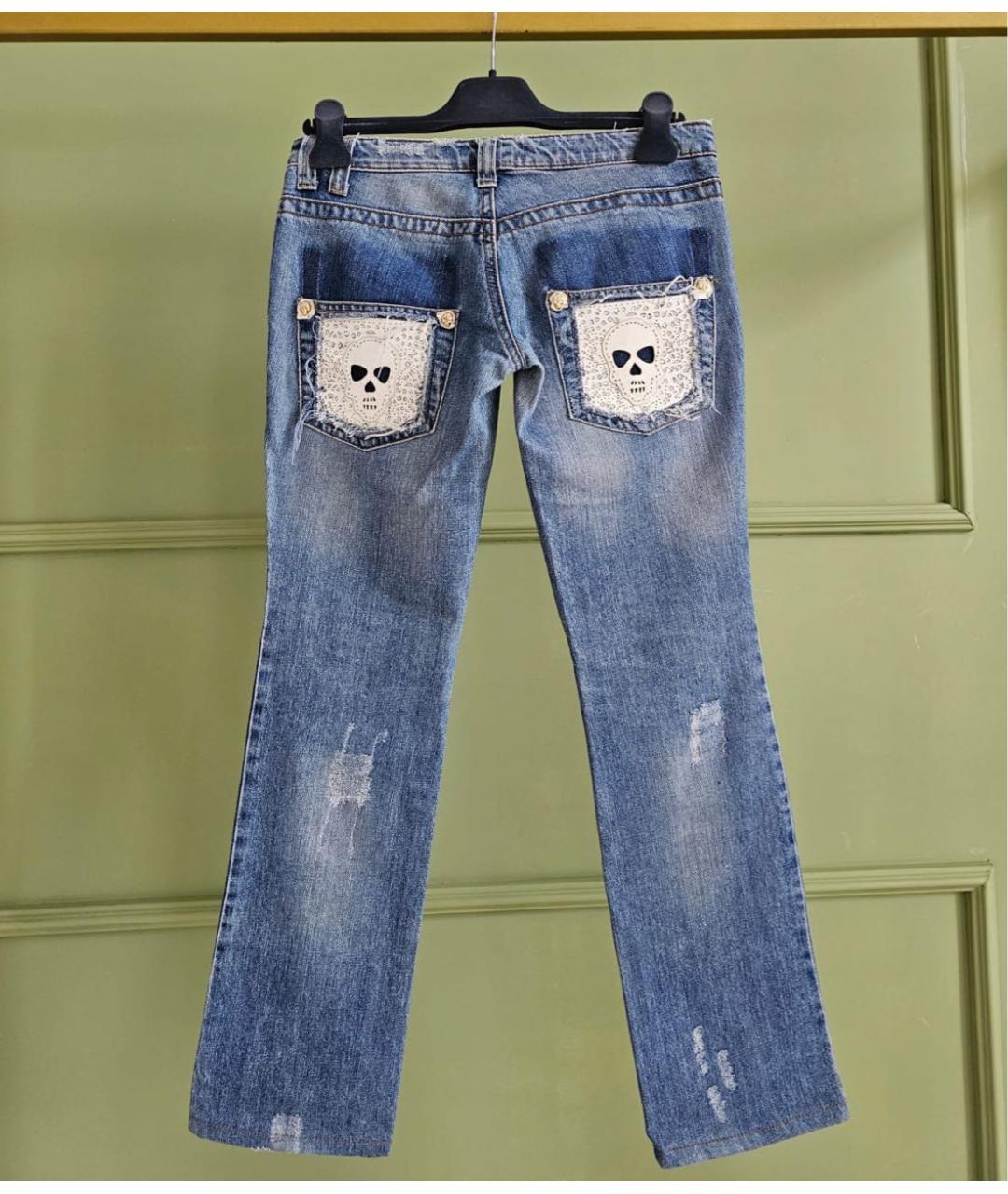 PHILIPP PLEIN Прямые джинсы, фото 2