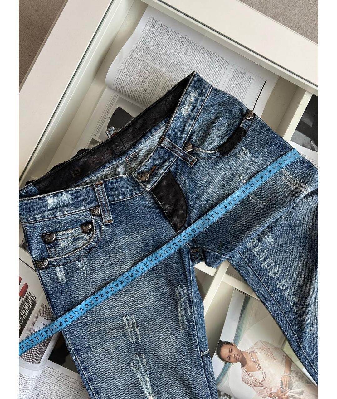 PHILIPP PLEIN Прямые джинсы, фото 5