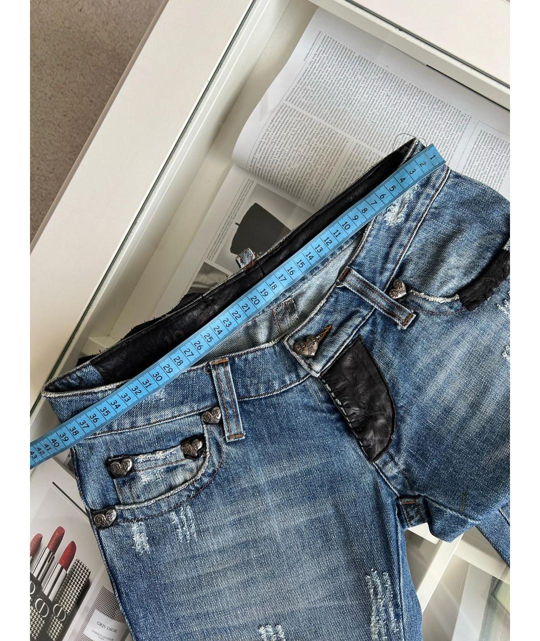 PHILIPP PLEIN Прямые джинсы, фото 4