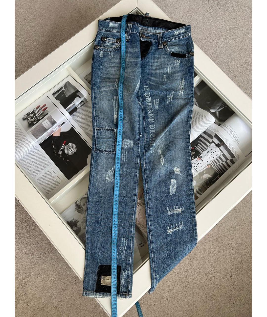 PHILIPP PLEIN Прямые джинсы, фото 3