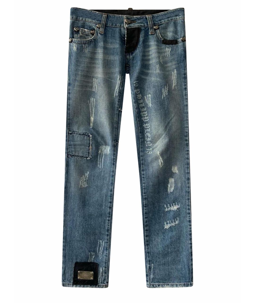 PHILIPP PLEIN Прямые джинсы, фото 1