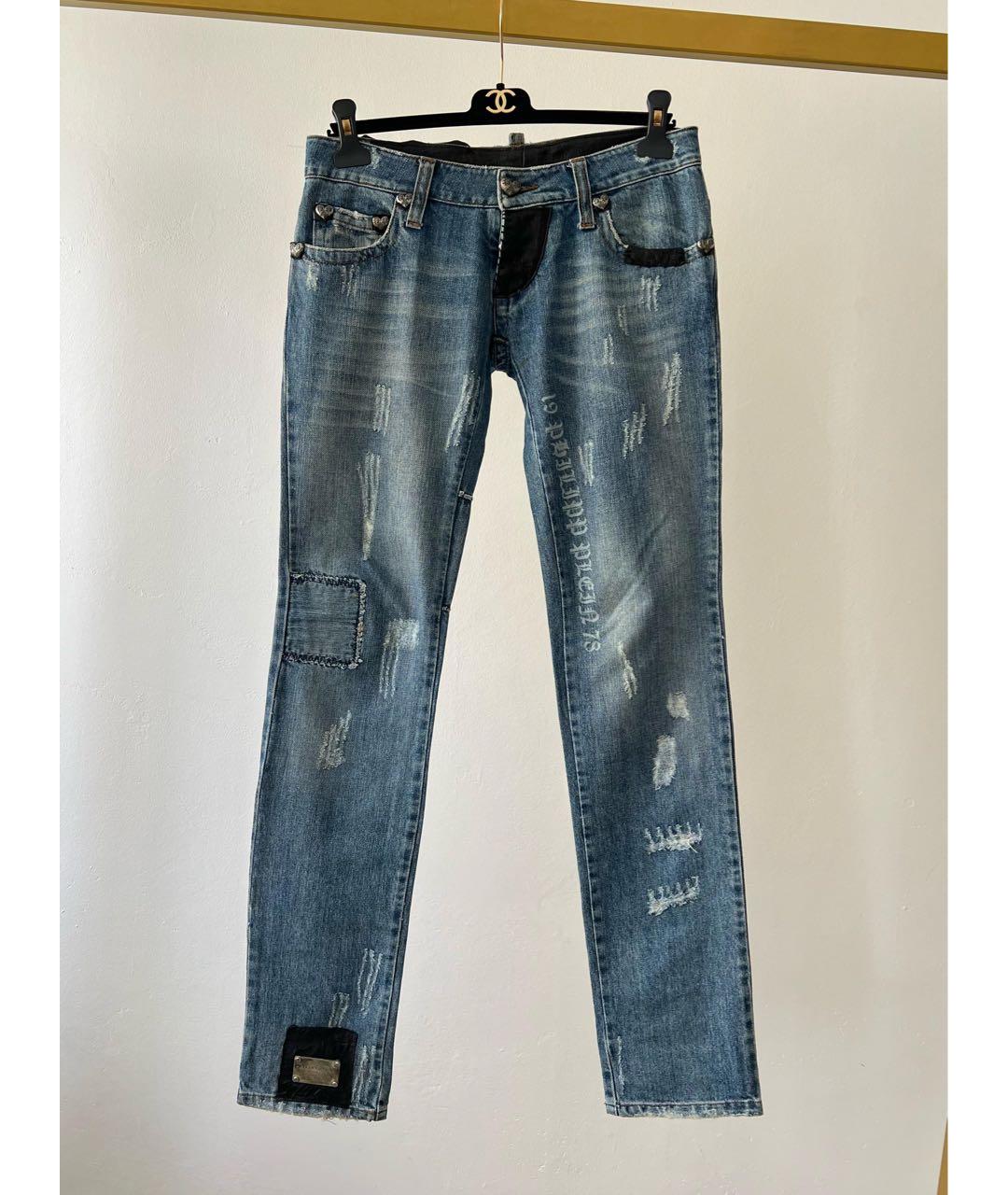 PHILIPP PLEIN Прямые джинсы, фото 9