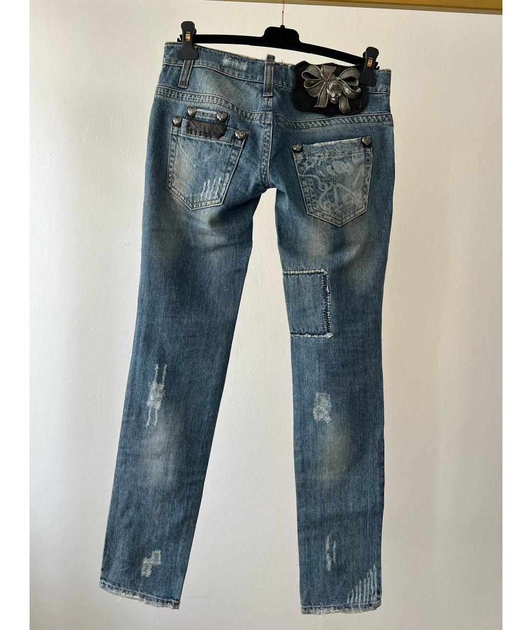 PHILIPP PLEIN Прямые джинсы, фото 2