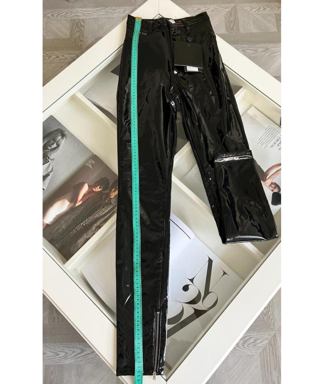 PHILIPP PLEIN Черные брюки узкие, фото 3