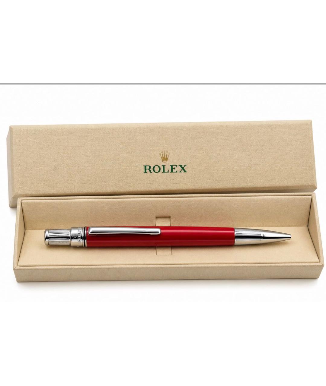 ROLEX Красная шариковая ручка, фото 6