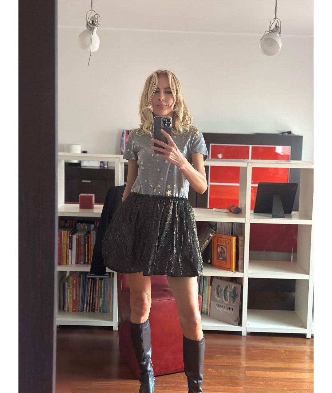RED VALENTINO Мульти повседневное платье, фото 6