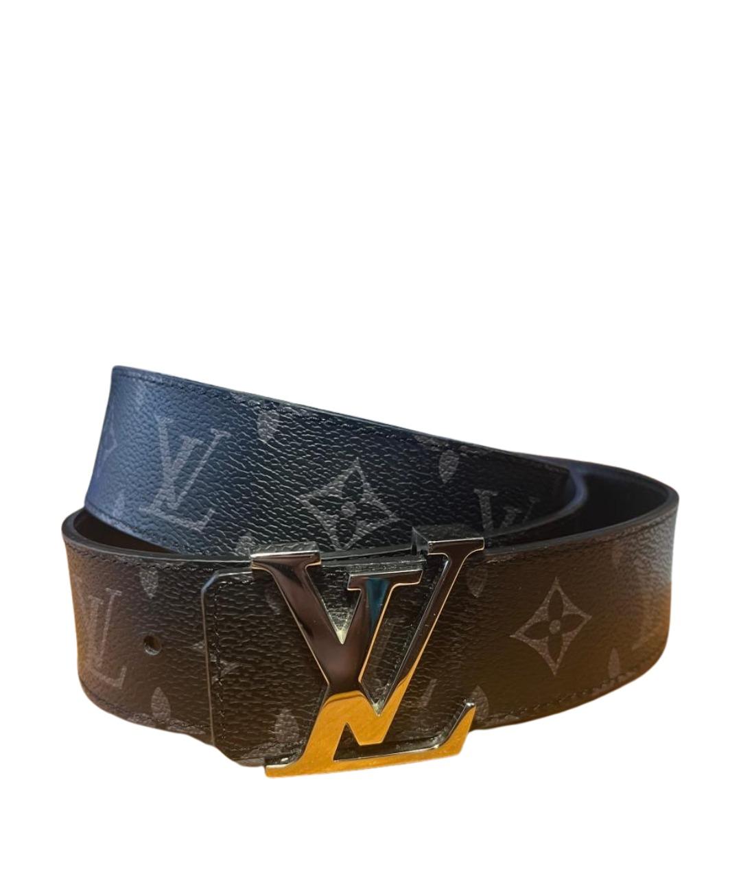 LOUIS VUITTON Черный ремень, фото 1