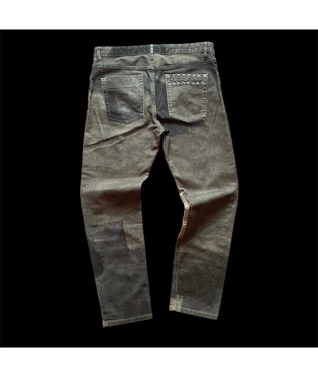 ISABEL MARANT Мульти хлопковые прямые джинсы, фото 5