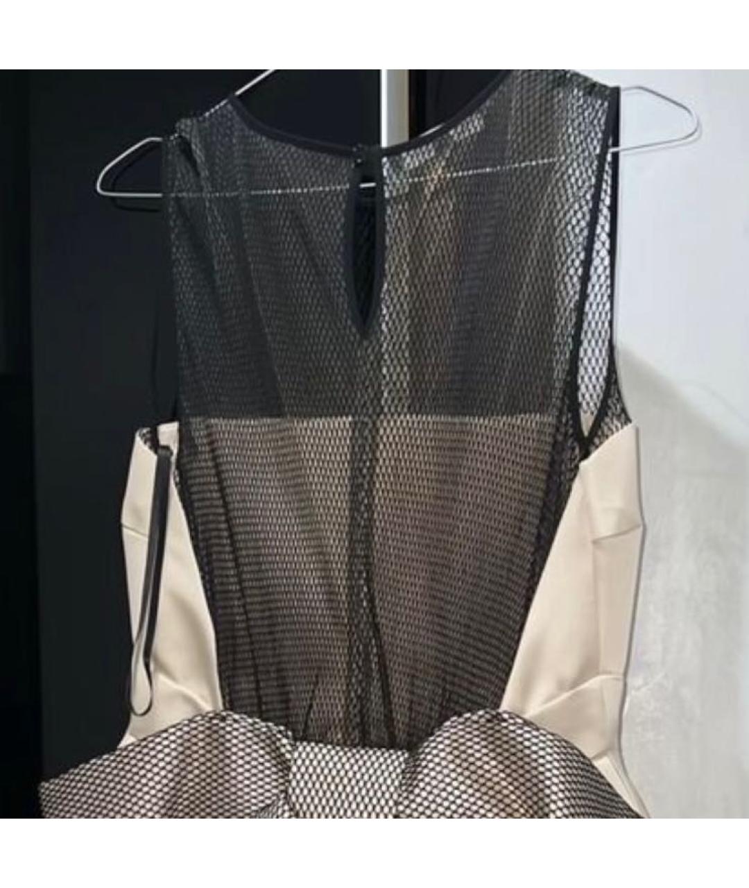 ELISABETTA FRANCHI Розовое атласное вечернее платье, фото 4