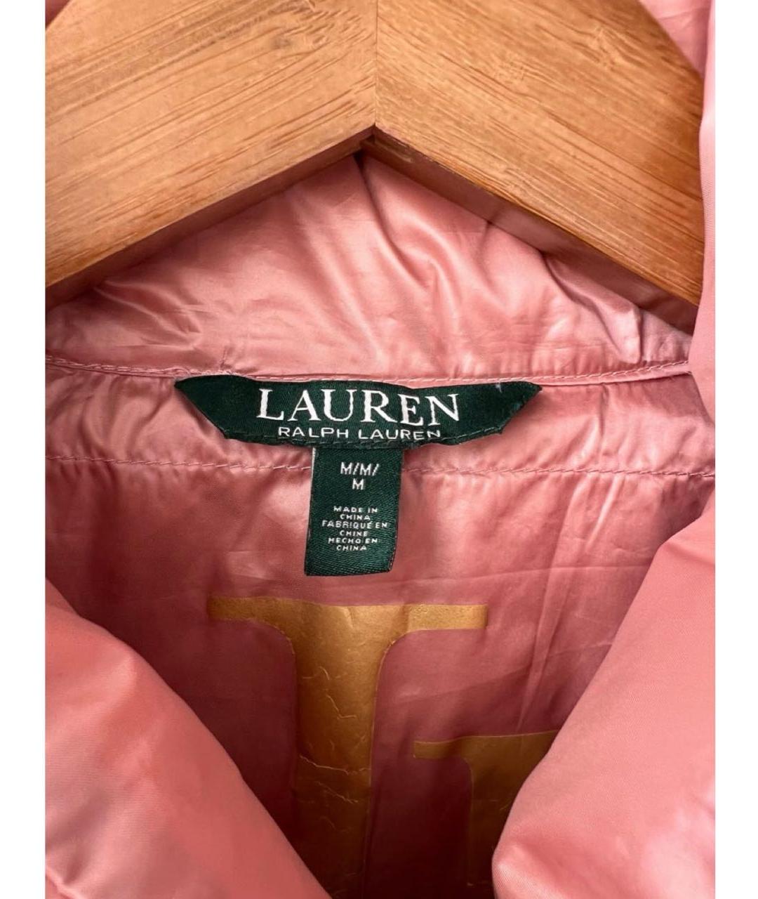 RALPH LAUREN Коралловая полиэстеровая куртка, фото 3