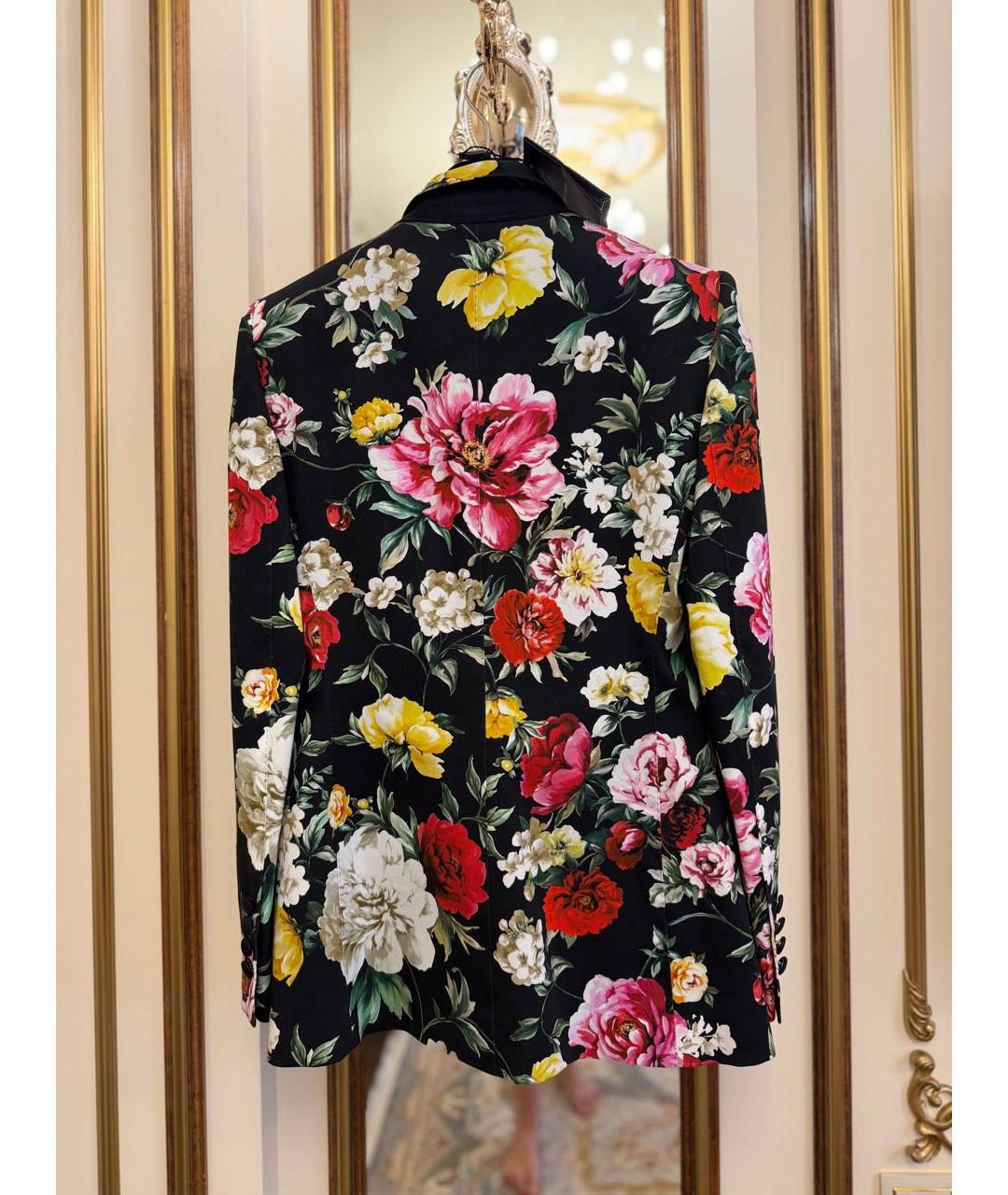 DOLCE&GABBANA Мульти хлопковый жакет/пиджак, фото 2