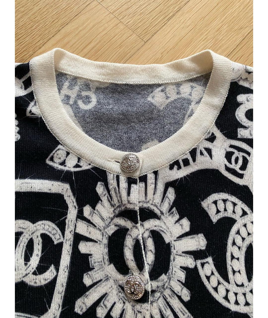 CHANEL Черный кашемировый костюм с брюками, фото 6