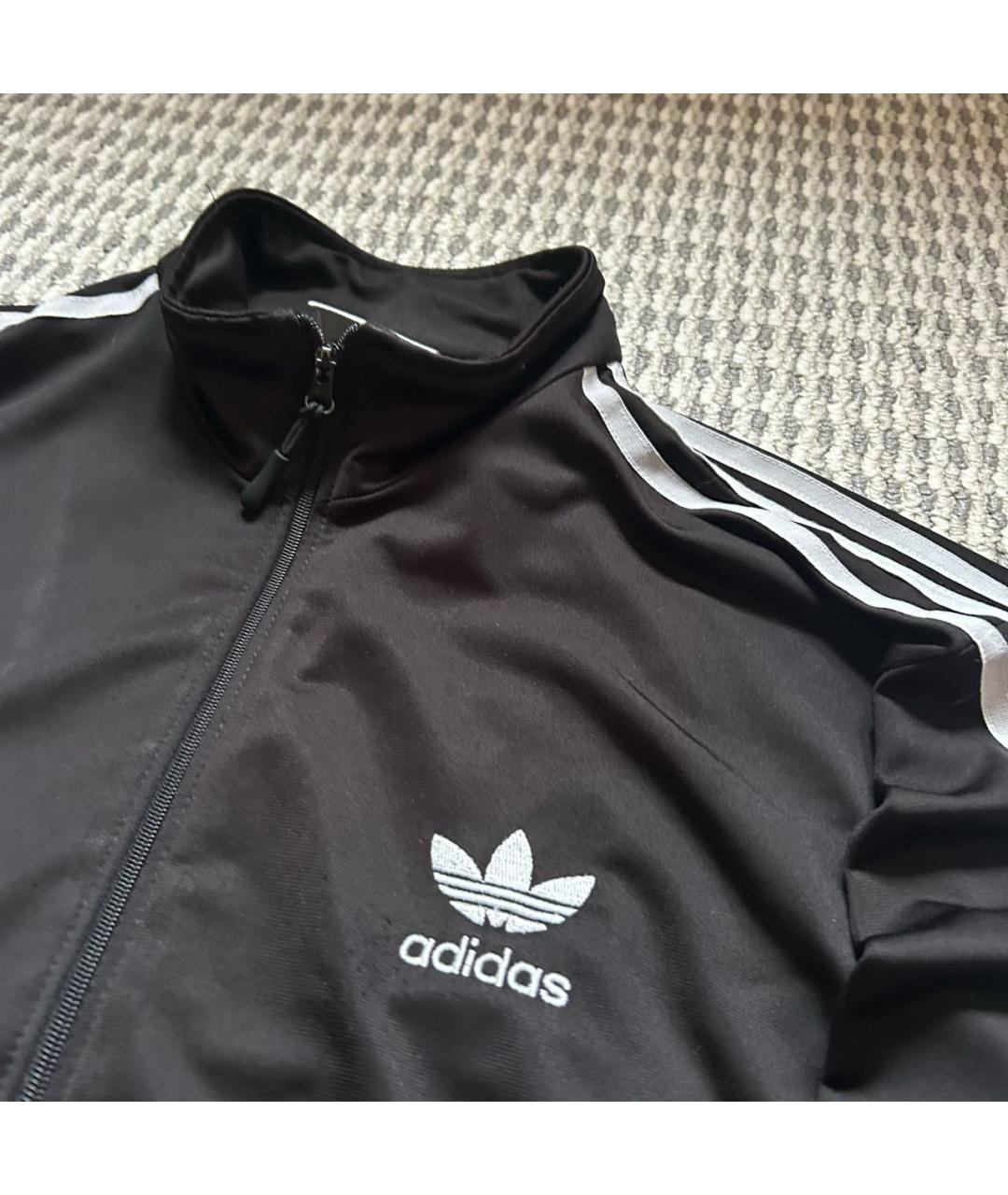 ADIDAS Черный полиэстеровый спортивный костюм, фото 4