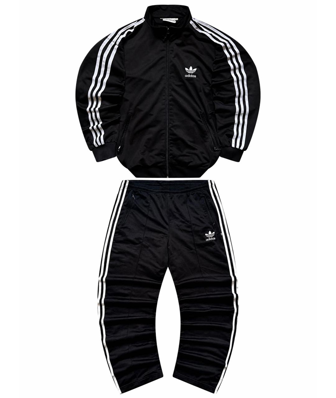 ADIDAS Черный полиэстеровый спортивный костюм, фото 1