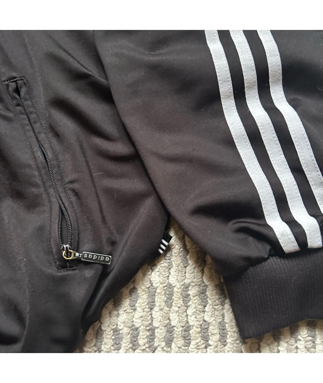 ADIDAS Черный полиэстеровый спортивный костюм, фото 5
