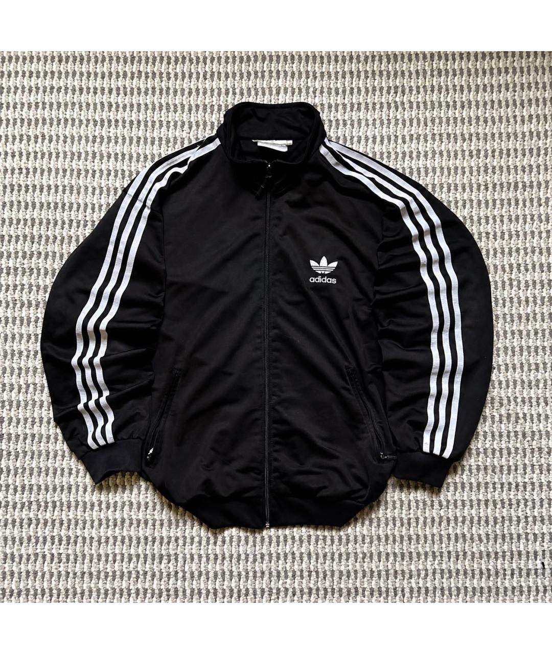 ADIDAS Черный полиэстеровый спортивный костюм, фото 2