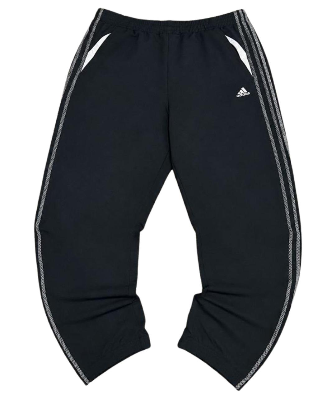 ADIDAS Антрацитовые полиэстеровые повседневные брюки, фото 1