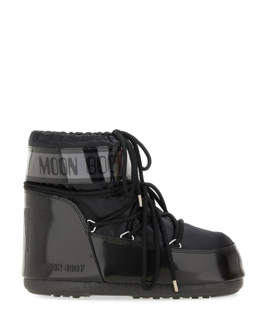 MOON BOOT Черные ботинки, фото 1