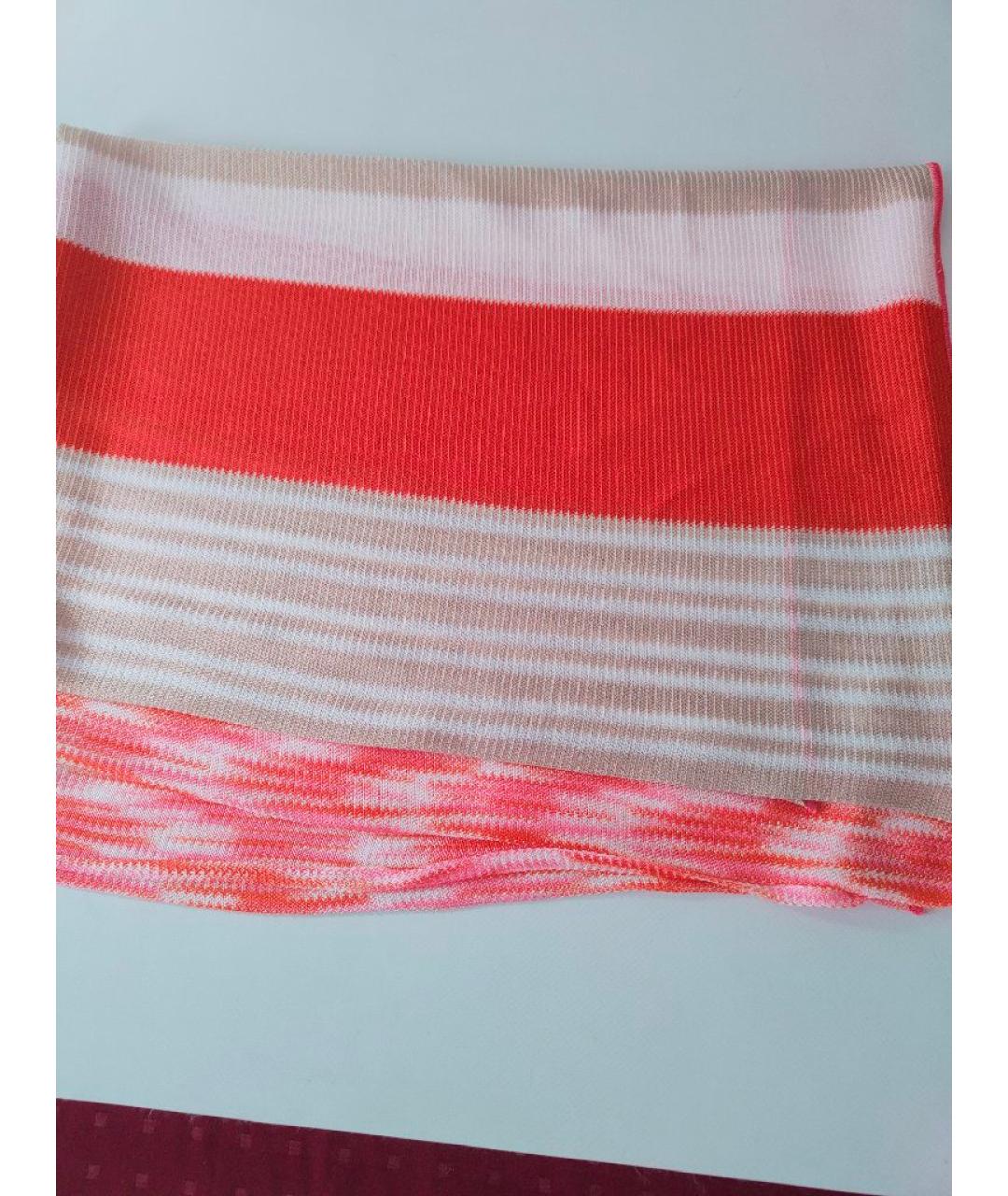 MISSONI Розовый шарф, фото 2