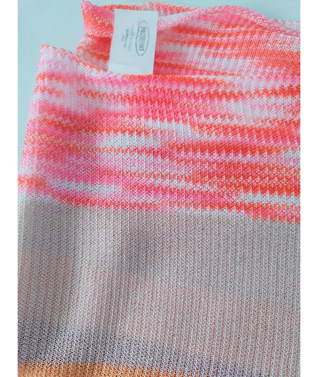 MISSONI Розовый шарф, фото 5