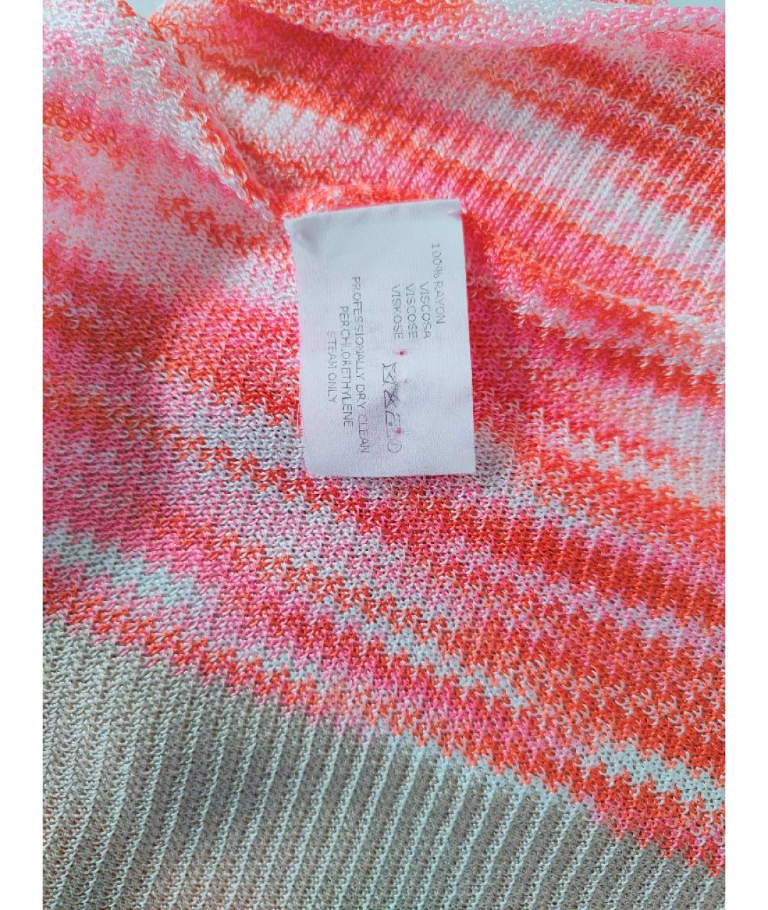 MISSONI Розовый шарф, фото 4