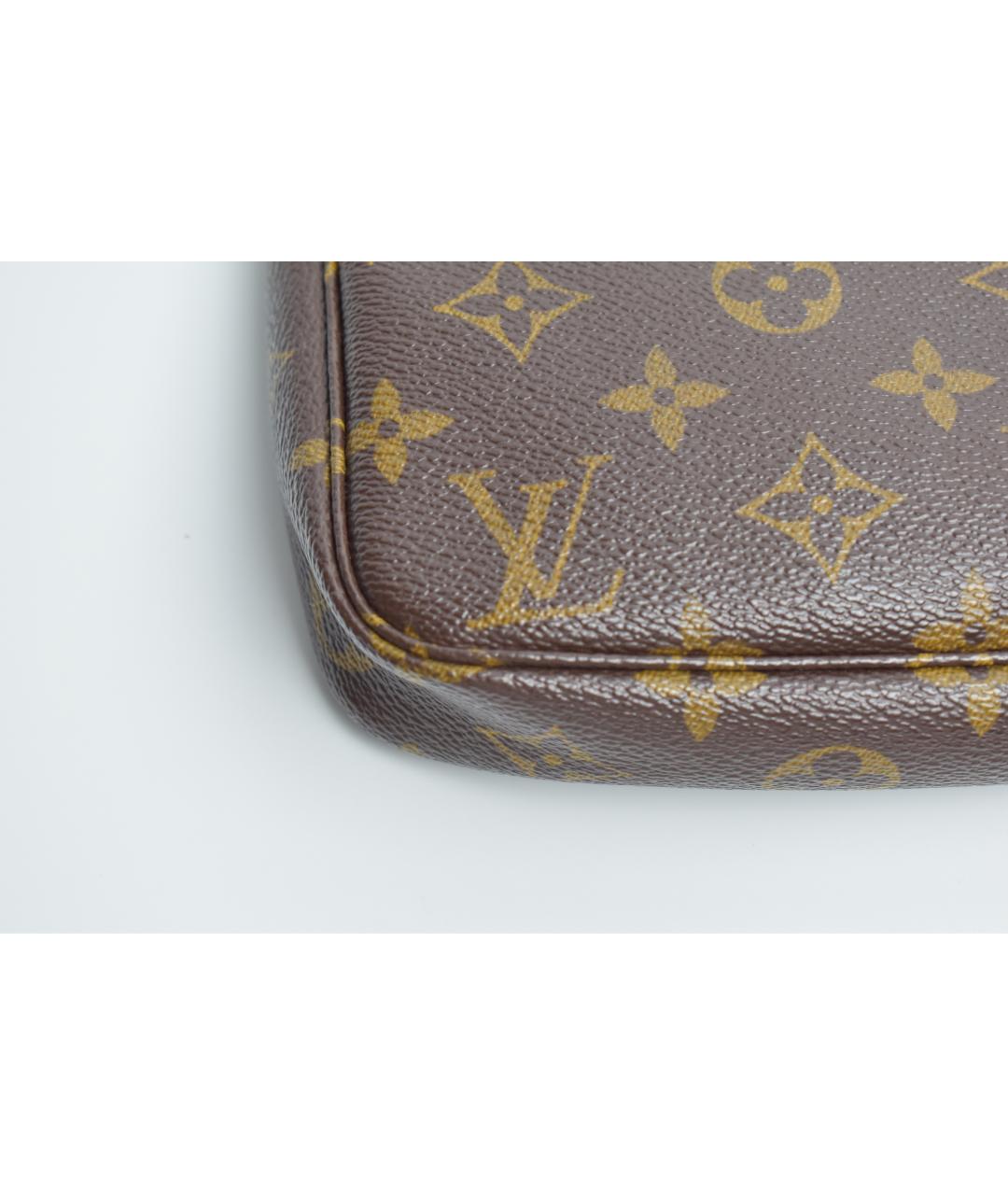 LOUIS VUITTON Коричневая сумка через плечо, фото 6
