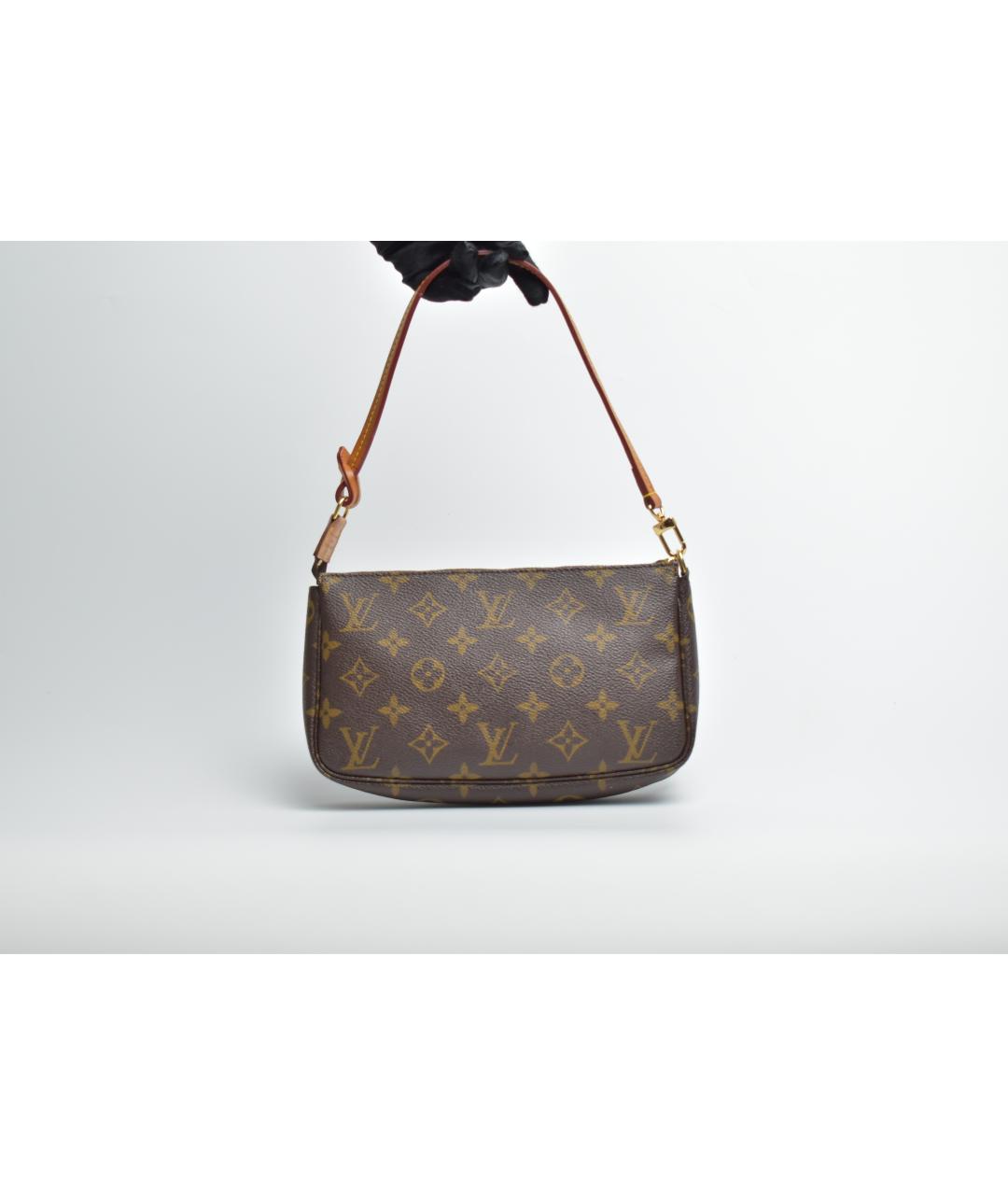 LOUIS VUITTON Коричневая сумка через плечо, фото 10