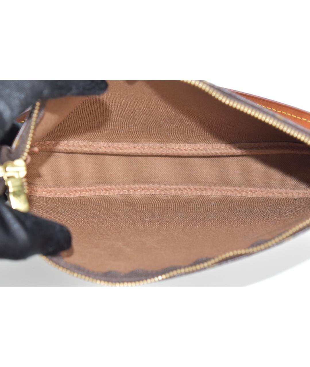 LOUIS VUITTON Коричневая сумка через плечо, фото 4