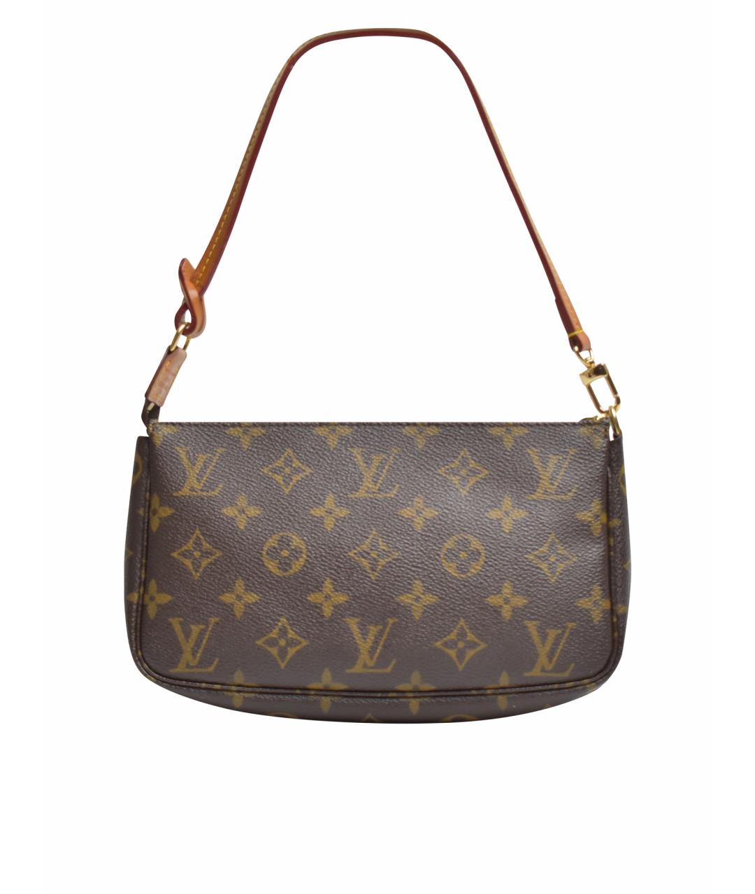 LOUIS VUITTON Коричневая сумка через плечо, фото 1
