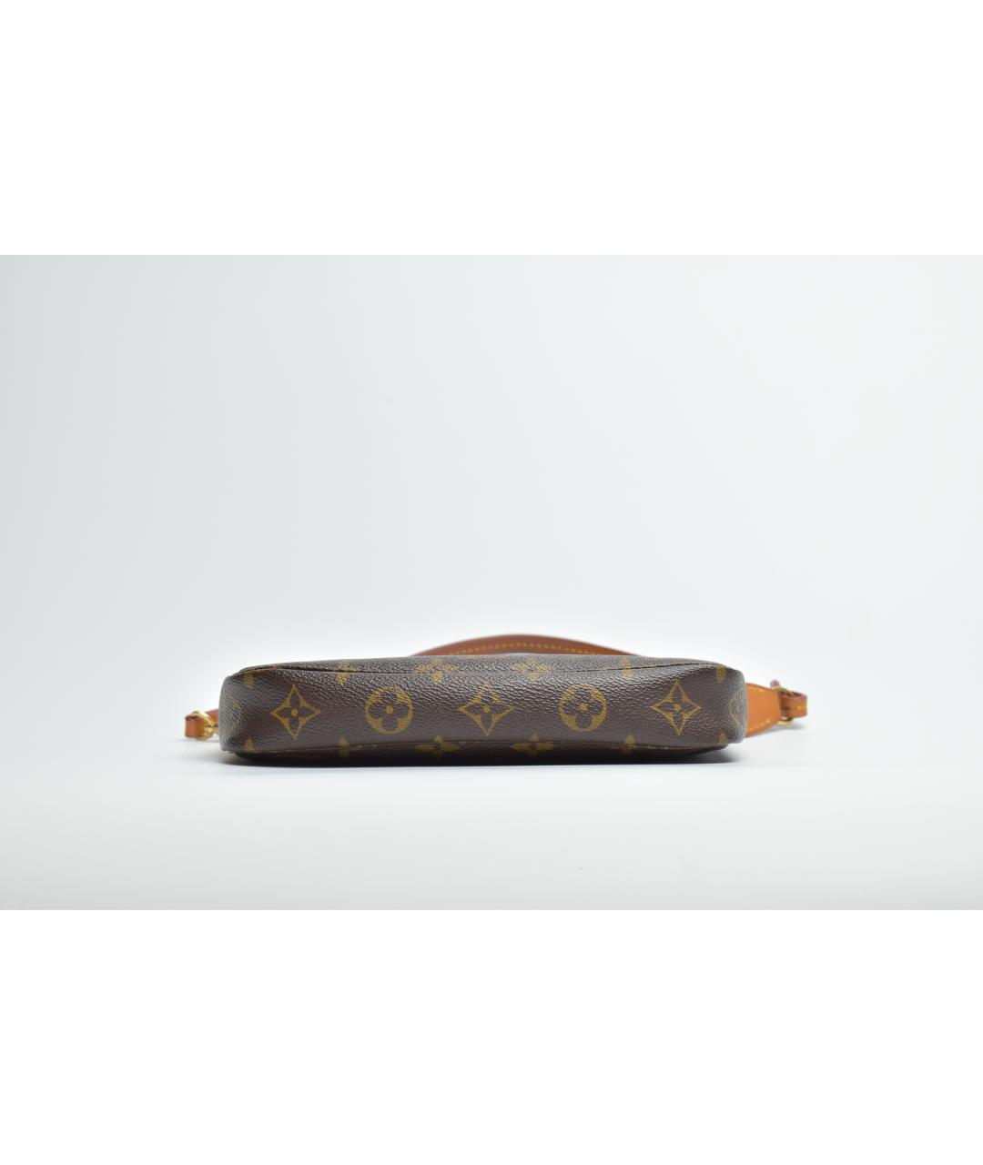 LOUIS VUITTON Коричневая сумка через плечо, фото 5