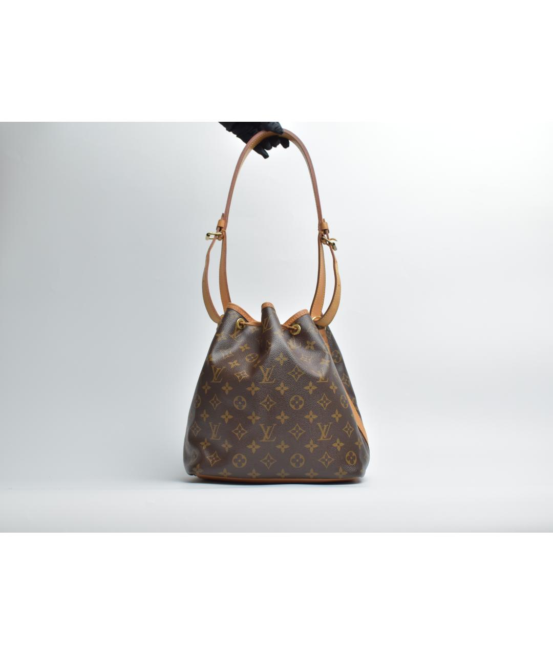 LOUIS VUITTON Коричневая сумка через плечо, фото 3