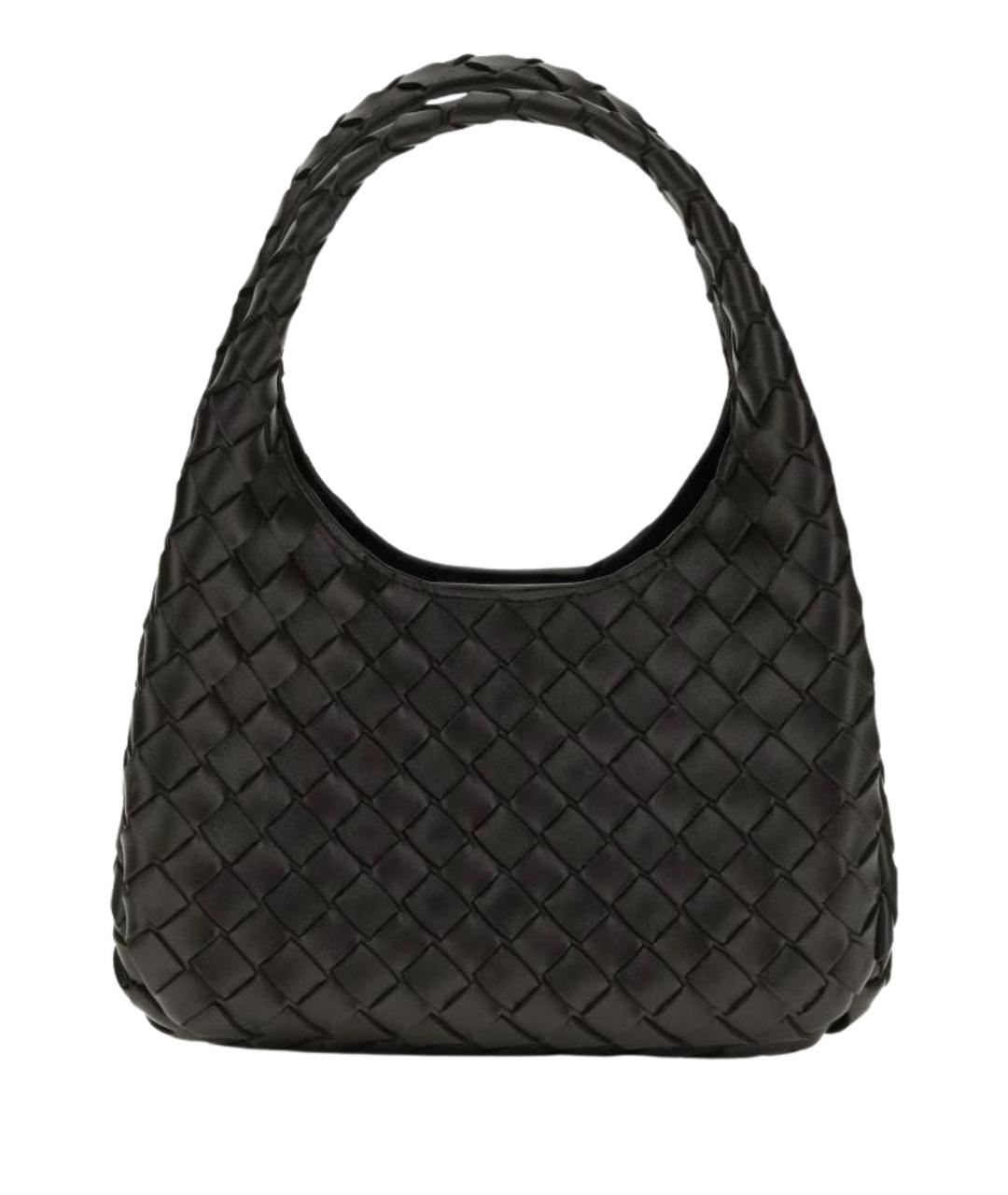 BOTTEGA VENETA Коричневая кожаная сумка через плечо, фото 1