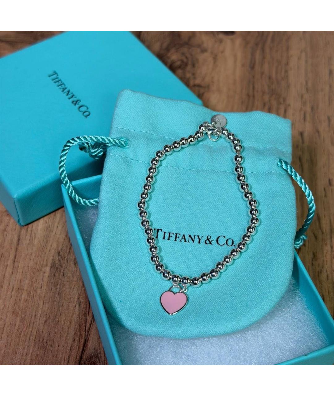 TIFFANY&CO Розовый браслет, фото 3