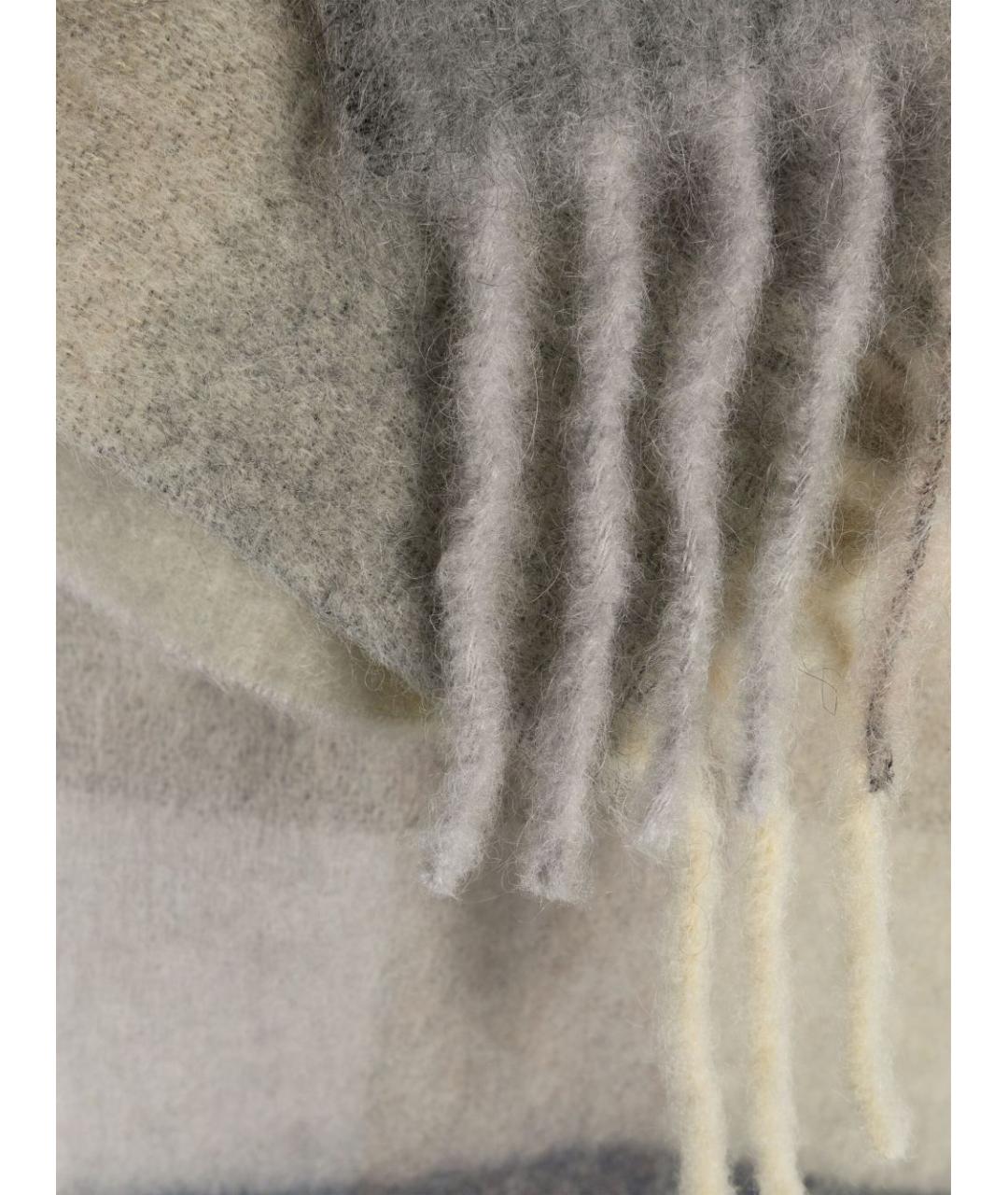 ACNE STUDIOS Мульти шерстяной шарф, фото 3