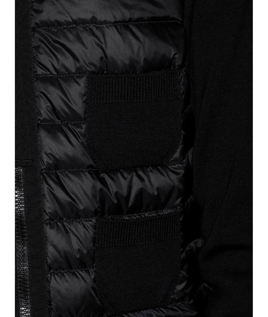 MONCLER Черный кардиган, фото 2