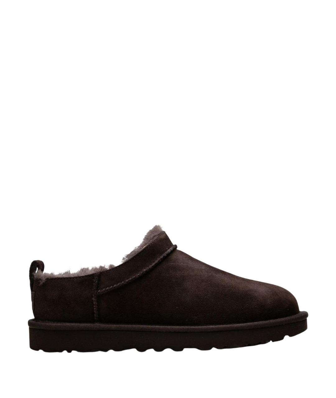UGG Коричневые кожаные сабо, фото 1