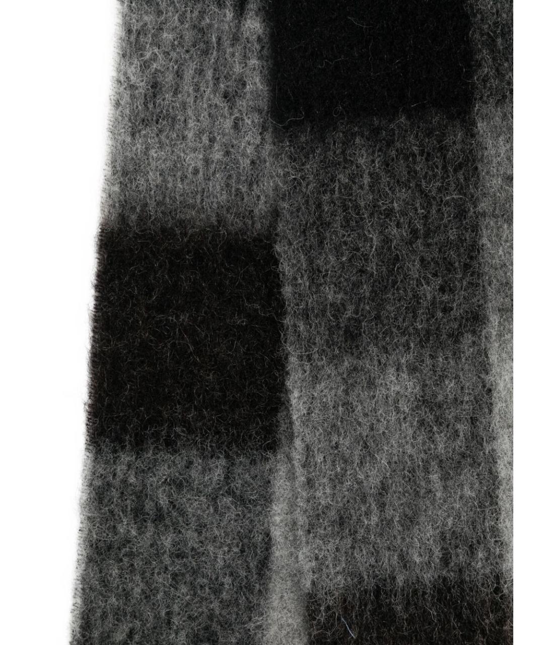 ACNE STUDIOS Мульти шерстяной шарф, фото 3